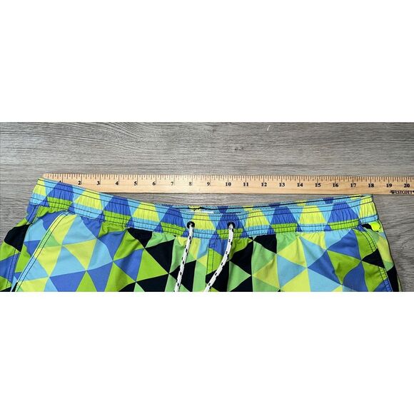 Psycho Bunny Men's Board Shorts Online Sz XXL Colorful Swim Trunks - Picture 7 of 8